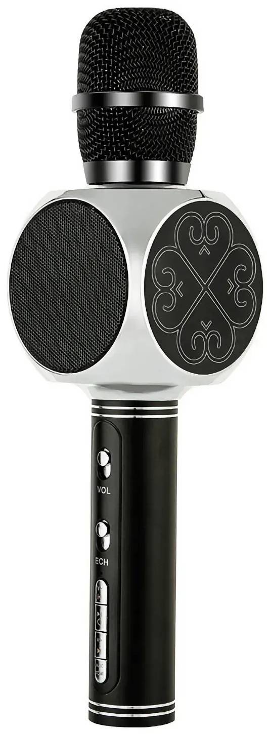 Купить Микрофон вокальный беспроводной Magic Karaoke YS-63 Silver - Фото 1 Микрофон вокальный беспроводной Magic Karaoke YS-63 Silver - Фото 1