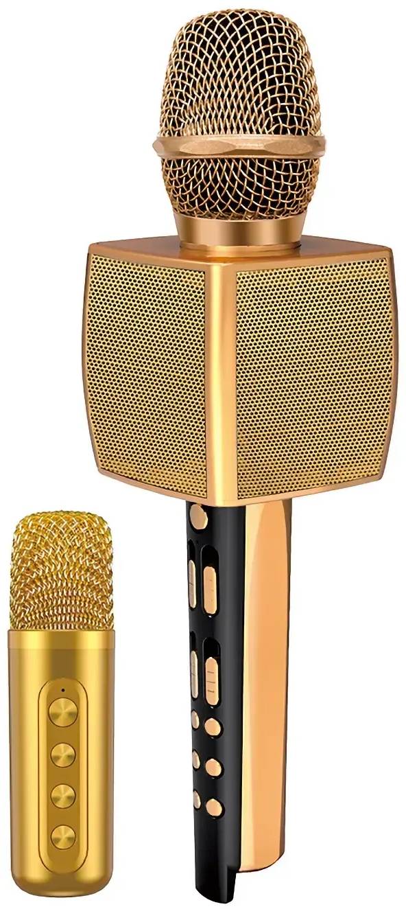 Купить Микрофон вокальный беспроводной Magic Karaoke YS-98 Gold - Фото 1 Микрофон вокальный беспроводной Magic Karaoke YS-98 Gold - Фото 1