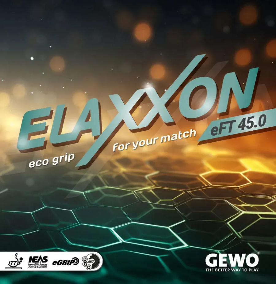 Накладка для ракетки Gewo Elaxxon eFT 45.0 2.1 Black (11374910021) - Фото 1