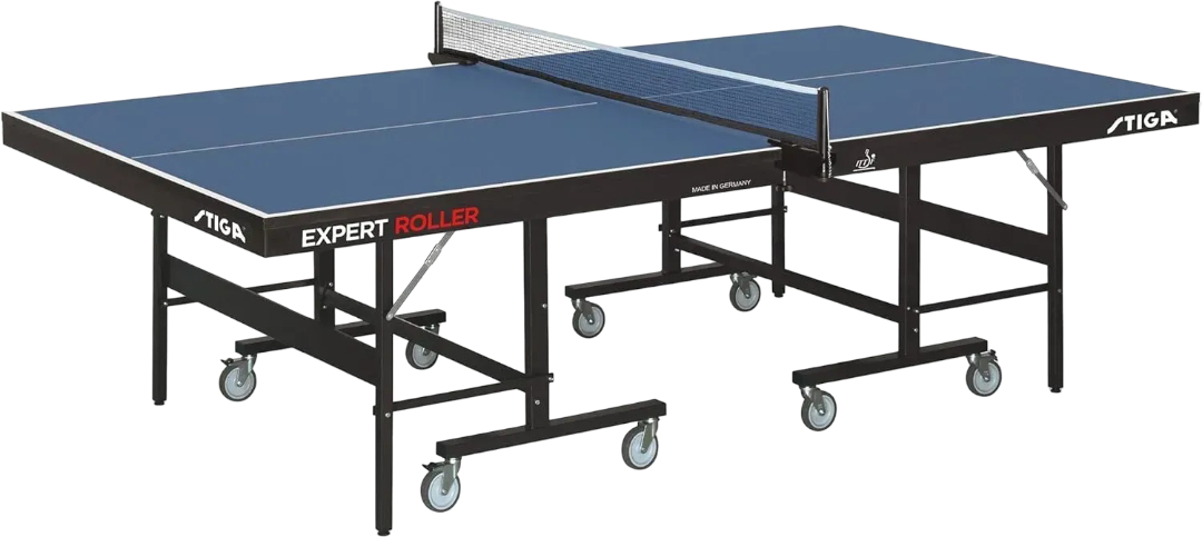 Теннисный стол Stiga Expert Roller ITTF Blue (719005) - Фото 1