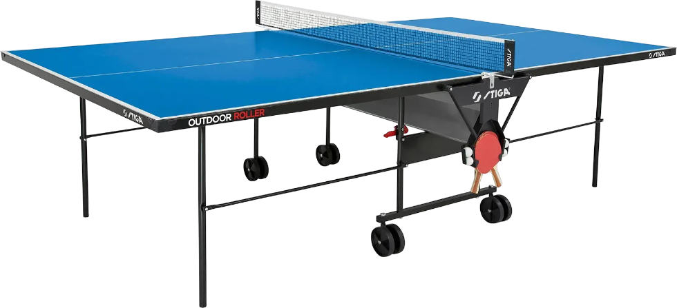 Теннисный стол Stiga Outdoor Roller Blue (717505) - Фото 1