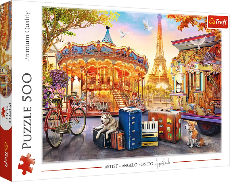 Купити Пазли (8 +) Trefl 500 Канікули в Парижі (5900511374261) - Фото 1 Пазли (8 +) Trefl 500 Канікули в Парижі (5900511374261) - Фото 1