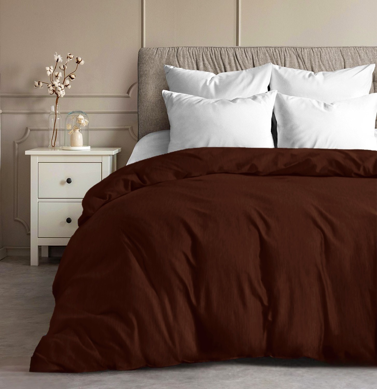 Купить Пододеяльник полуторный Zastelli Бязь Мустанг 19-1217 145х210 см коричневый (15667) - Фото 1 Пододеяльник полуторный Zastelli Бязь Мустанг 19-1217 145х210 см коричневый (15667) - Фото 1