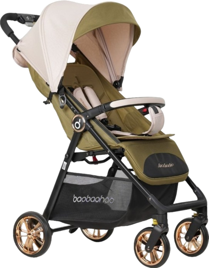 Коляска прогулочная Baobaohao A5 Mocca Green (1171398) - Фото 1