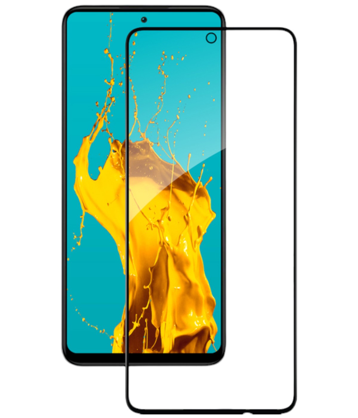 Защитное стекло для смартфона Piko Full Glue for Xiaomi Redmi Note 10 Lite Black (1283126517983) - Фото 1