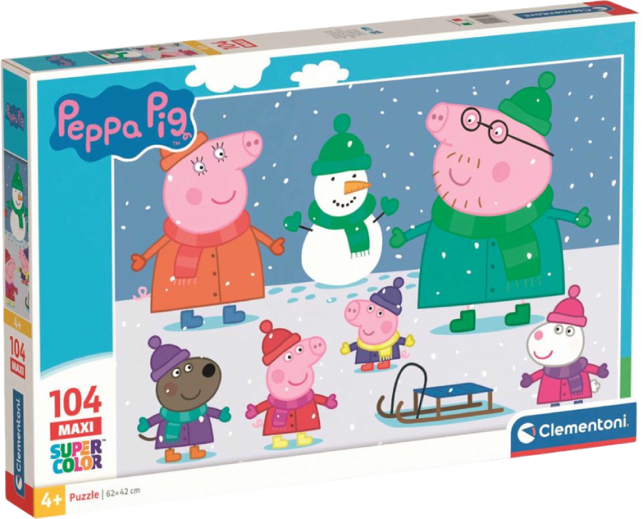 Купити Пазли (3-4 роки) Clementoni Peppa Pig серія MAXI 104 ел. (23752) - Фото 1 Пазли (3-4 роки) Clementoni Peppa Pig серія MAXI 104 ел. (23752) - Фото 1