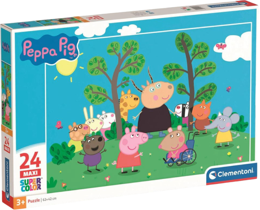 Купити Пазли (3-4 роки) Clementoni Peppa Pig серія MAXI 24 ел. (24237) - Фото 1 Пазли (3-4 роки) Clementoni Peppa Pig серія MAXI 24 ел. (24237) - Фото 1