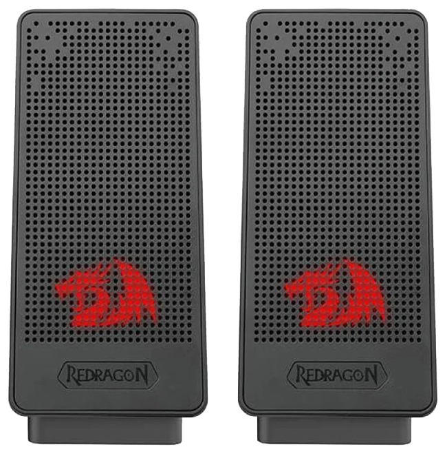 Компьютерная акустика компактная 2.0 Redragon RANCH GS513 (72009) Black - Фото 1