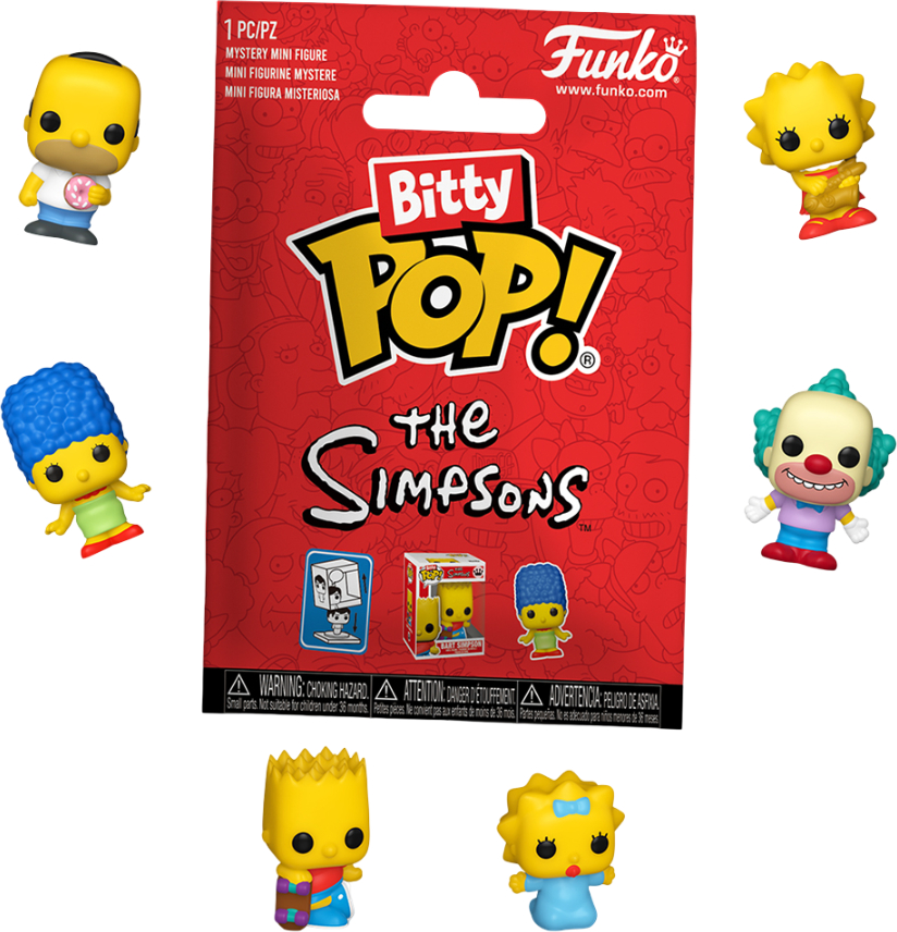 Купити Колекційна фігурка FUNKO BITTY POP! серії Сімпсони в асортименті (85722) - Фото 1 Колекційна фігурка FUNKO BITTY POP! серії Сімпсони в асортименті (85722) - Фото 1
