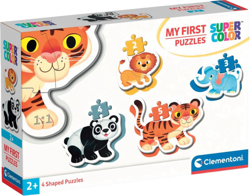 Купити Пазли (до 2 років) Clementoni Wild Animals серія My First Puzzles (20810) - Фото 1 Пазли (до 2 років) Clementoni Wild Animals серія My First Puzzles (20810) - Фото 1