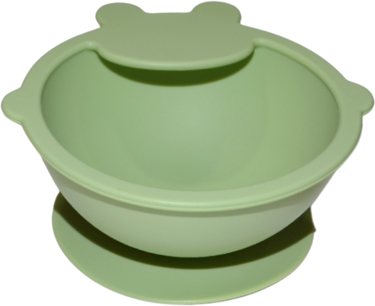 Купити Тарілка для малюка Lindo 250 мл Green (965-3) - Фото 1 Тарілка для малюка Lindo 250 мл Green (965-3) - Фото 1