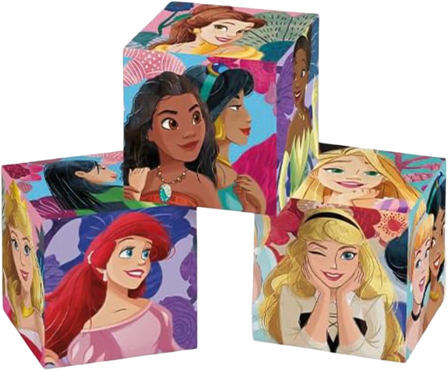 Купити Кубики Clementoni Princess 6 ел. (40660) - Фото 1 Кубики Clementoni Princess 6 ел. (40660) - Фото 1