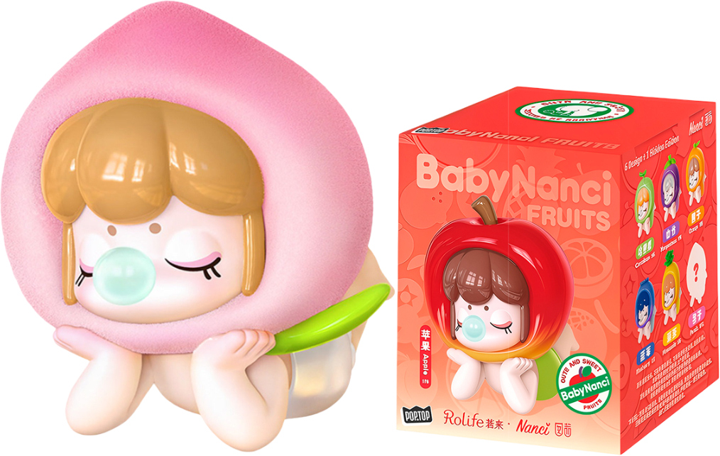 Игровая фигурка-сюрприз Pop Top Rolife серии Nanci - ФРУКТОВЫЕ МАЛЫШКИ ассортименте (NBXX) - Фото 1