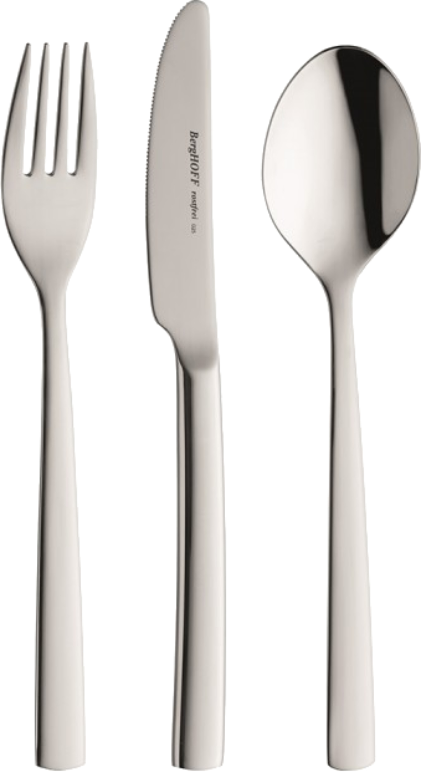 Купити Набір столових приборів Berghoff 8501911 Pure 3 пр. - Фото 1 Набір столових приборів Berghoff 8501911 Pure 3 пр. - Фото 1