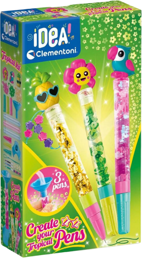 Купити Набір для паперової творчості Clementoni Pen Creator Studio Tropical серія Idea (18790) - Фото 1 Набір для паперової творчості Clementoni Pen Creator Studio Tropical серія Idea (18790) - Фото 1