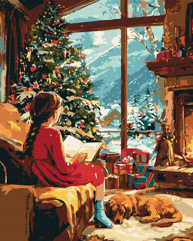 Картина за номерами Ideyka В очікуванні дива 40х50 (KHO8694) - Фото 1