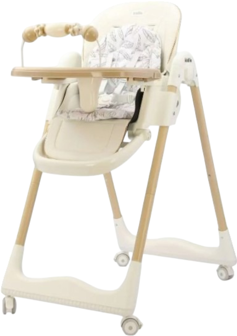 Купити Стільчик для годування трансформер Kidilo KD805 з іграшкою White - Фото 1 Стільчик для годування трансформер Kidilo KD805 з іграшкою White - Фото 1