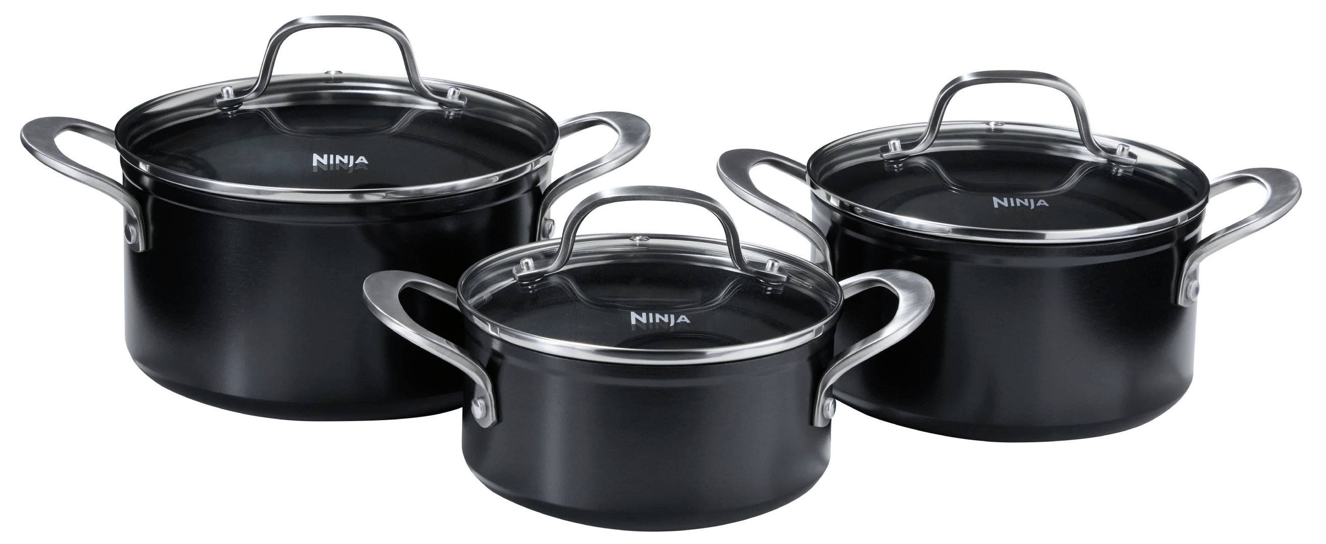 Купити Набір посуду Ninja ZEROSTICK Essentials 3 пр. (C13000DE) - Фото 1 Набір посуду Ninja ZEROSTICK Essentials 3 пр. (C13000DE) - Фото 1