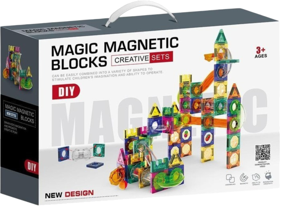 Купить Магнитный конструктор MAGNETIC TOYS 349 деталей (8532-349) - Фото 1 Магнитный конструктор MAGNETIC TOYS 349 деталей (8532-349) - Фото 1
