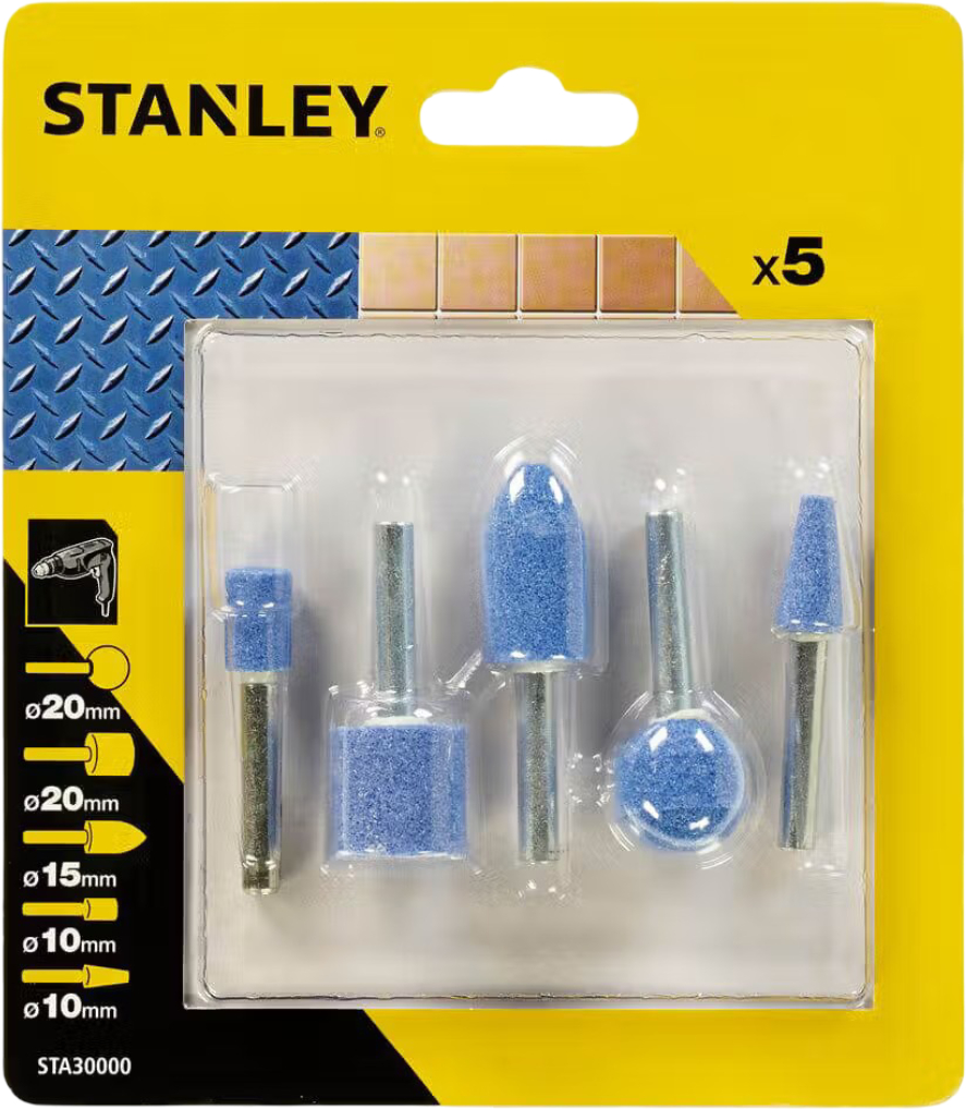 Набор насадок для многофункционального инструмента Stanley 6 мм 5 шт. (STA30000) - Фото 1