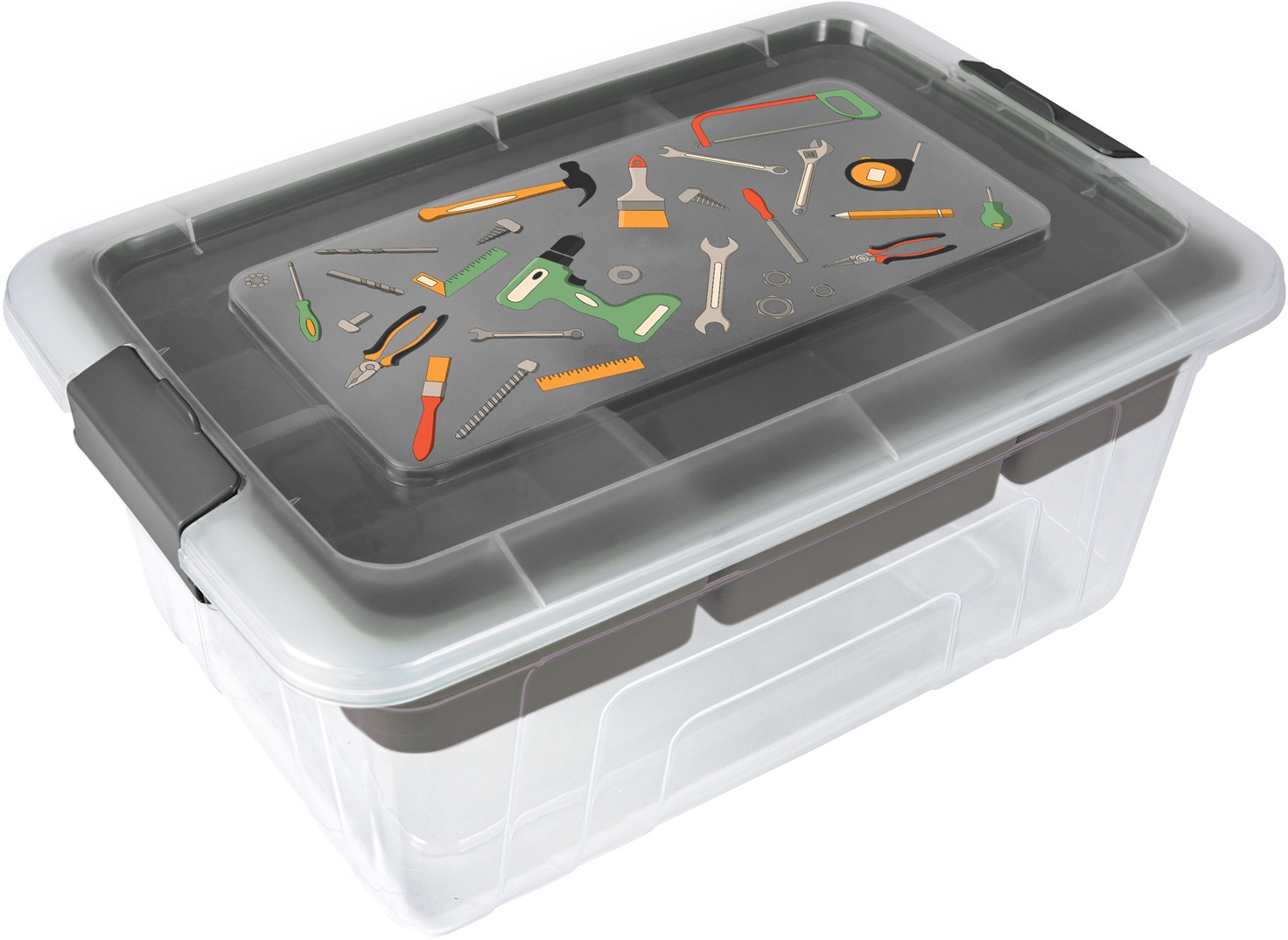 Органайзер для хранения Herevin Black 5.75 л (161395-002) - Фото 1