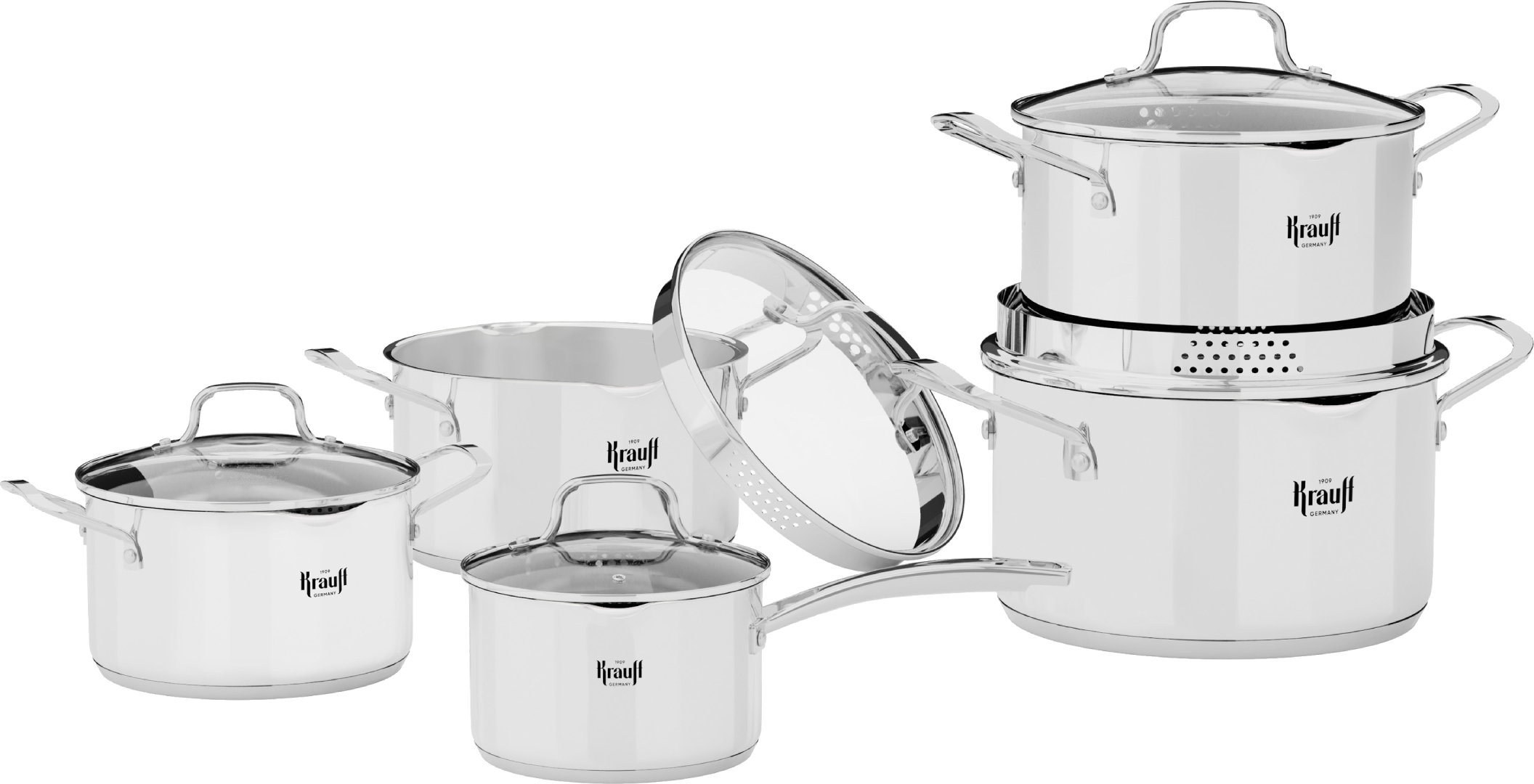 Купить Набор посуды Krauff 10 пр. (26-238-121) - Фото 1 Набор посуды Krauff 10 пр. (26-238-121) - Фото 1