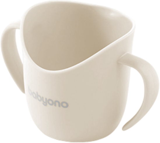 Купити Чашка BabyOno з ручками 120 мл Бежевий (1463/09) - Фото 1 Чашка BabyOno з ручками 120 мл Бежевий (1463/09) - Фото 1