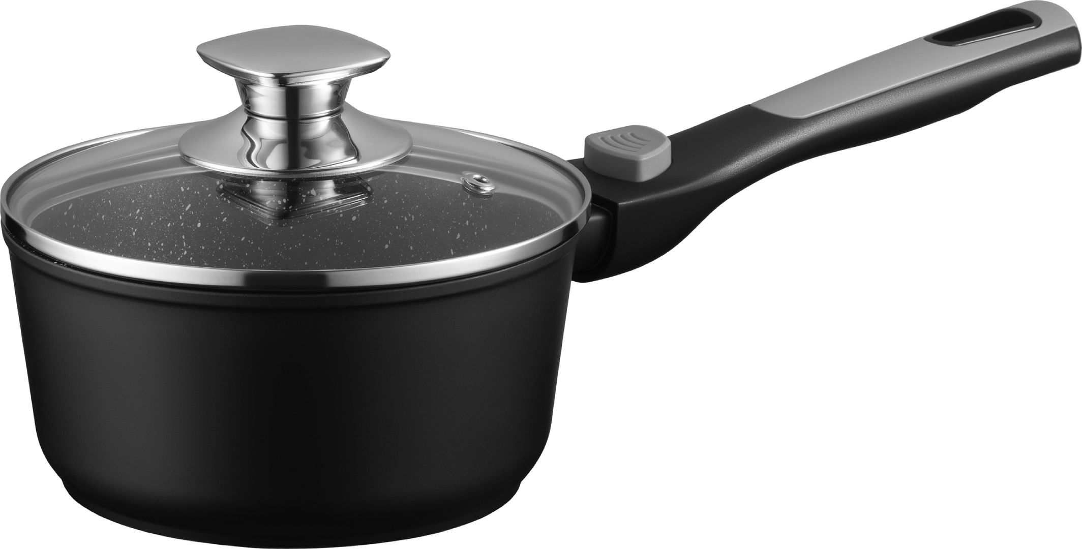 Ковш Ardesto Gemini Bari 1.3 л черный (AR1913AS) - Фото 1