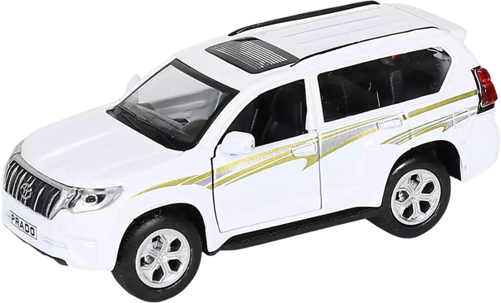 Купить Автотранспорт TechnoDrive TOYOTA PRADO белый (KM250425W) - Фото 1 Автотранспорт TechnoDrive TOYOTA PRADO белый (KM250425W) - Фото 1