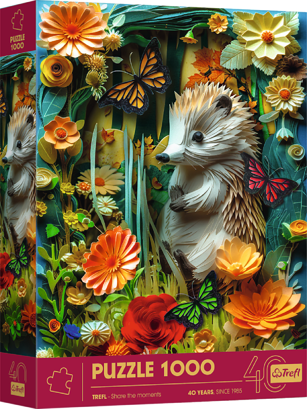 Купити Пазли (8 +) Trefl Jubileusz Їжак 1000 ел (00427) - Фото 1 Пазли (8 +) Trefl Jubileusz Їжак 1000 ел (00427) - Фото 1