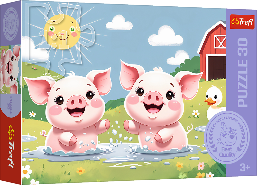 Купить Пазлы (3-4 года) Trefl Счастливая деревня LAUR/TP 30 эл (83344) - Фото 1 Пазлы (3-4 года) Trefl Счастливая деревня LAUR/TP 30 эл (83344) - Фото 1