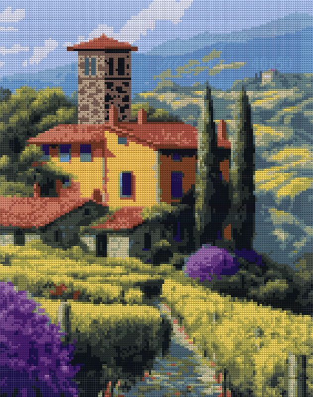 Купити Алмазний живопис Santi Тоскана 40х50 см на підрамнику (956043) - Фото 1 Алмазний живопис Santi Тоскана 40х50 см на підрамнику (956043) - Фото 1