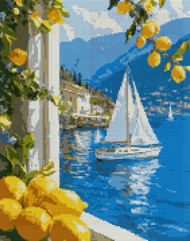 Купити Алмазний живопис Santi Літня відпустка 40х50 см на підрамнику (956050) - Фото 1 Алмазний живопис Santi Літня відпустка 40х50 см на підрамнику (956050) - Фото 1