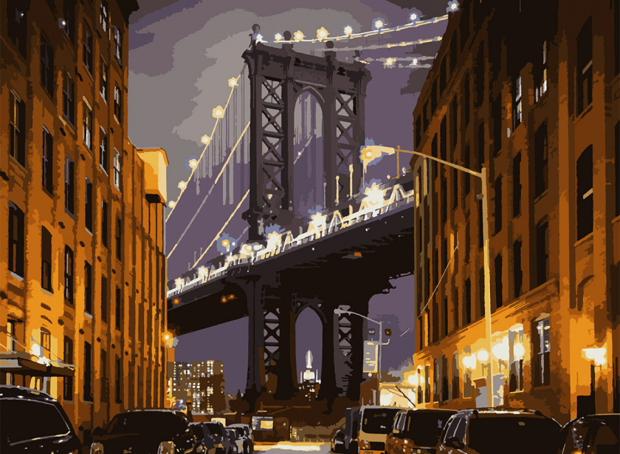 Купити Картина за номерами Santi Брукленський міст 30х40 см LED підсвітка (956445) - Фото 1 Картина за номерами Santi Брукленський міст 30х40 см LED підсвітка (956445) - Фото 1