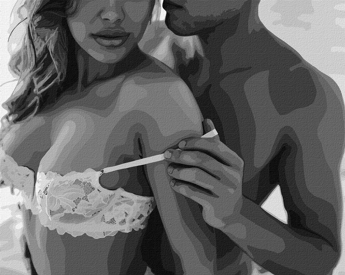 Купити Картина за номерами Ideyka Пристрасний дотик 40х50 см (KHO8517) - Фото 1 Картина за номерами Ideyka Пристрасний дотик 40х50 см (KHO8517) - Фото 1