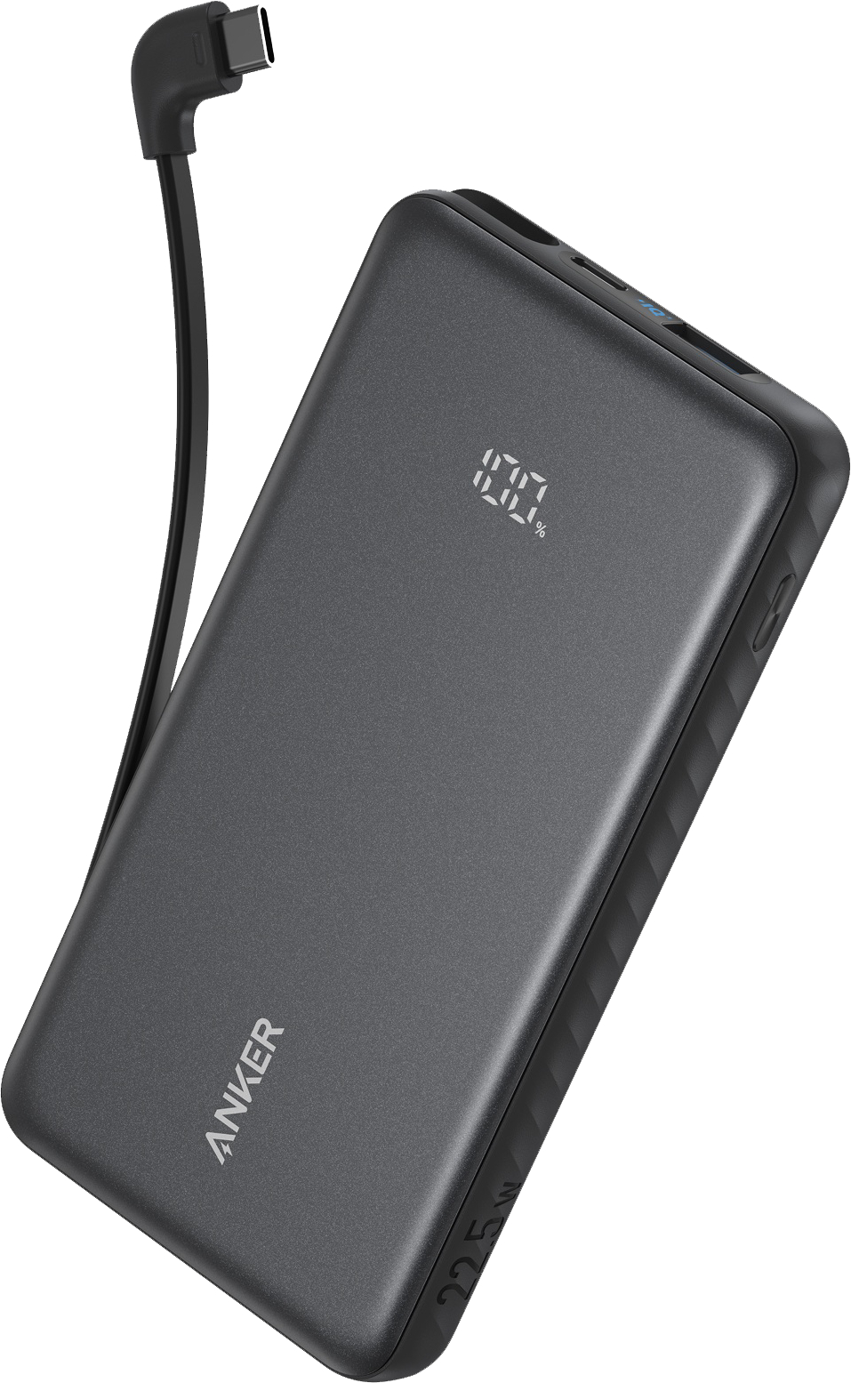 Купить Батарея мобильная Anker 10000 mAh 22.5W Built-In USB-C Cable Black (A110DH11) - Фото 1 Батарея мобильная Anker 10000 mAh 22.5W Built-In USB-C Cable Black (A110DH11) - Фото 1