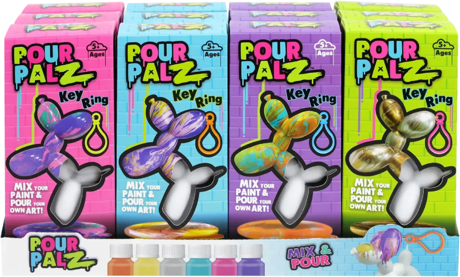 Набор для декупажа и росписи ToyMonster Брелок Balloon Dog в ассортименте (GS-G18194) - Фото 1