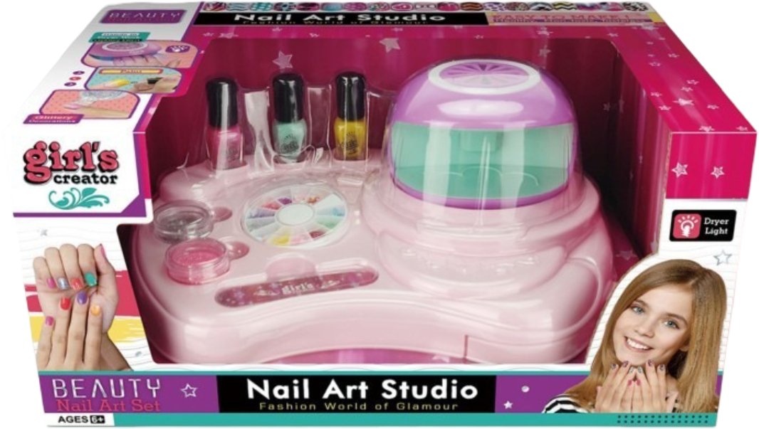 Купити Набір для нігтів Bambi Манікюрний салон (MBK-385Y) - Фото 1 Набір для нігтів Bambi Манікюрний салон (MBK-385Y) - Фото 1