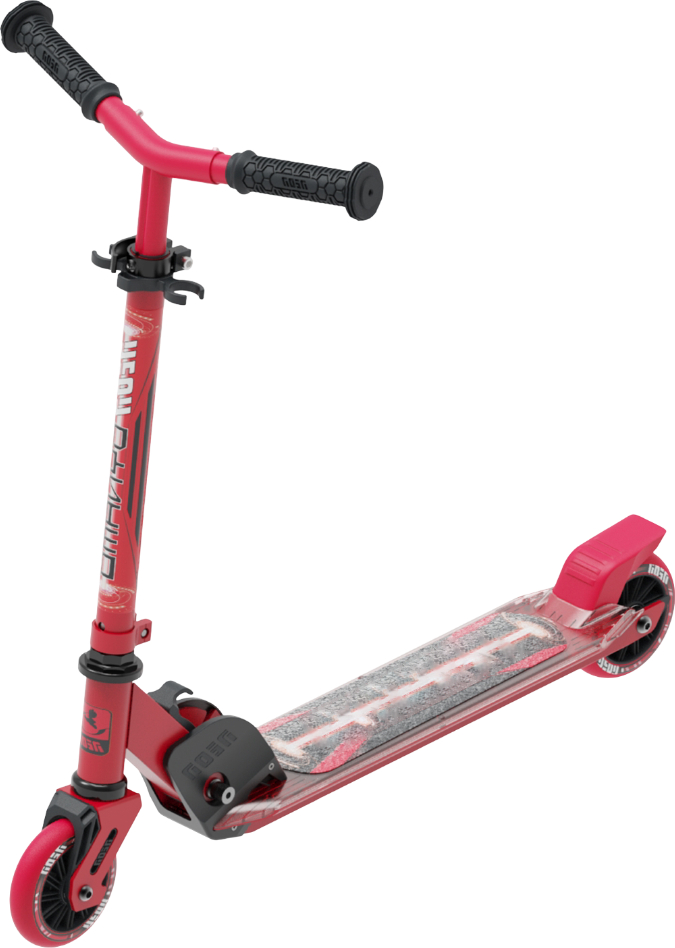 Двухколёсный самокат Neon Dynamo Red (NS41R4) - Фото 1