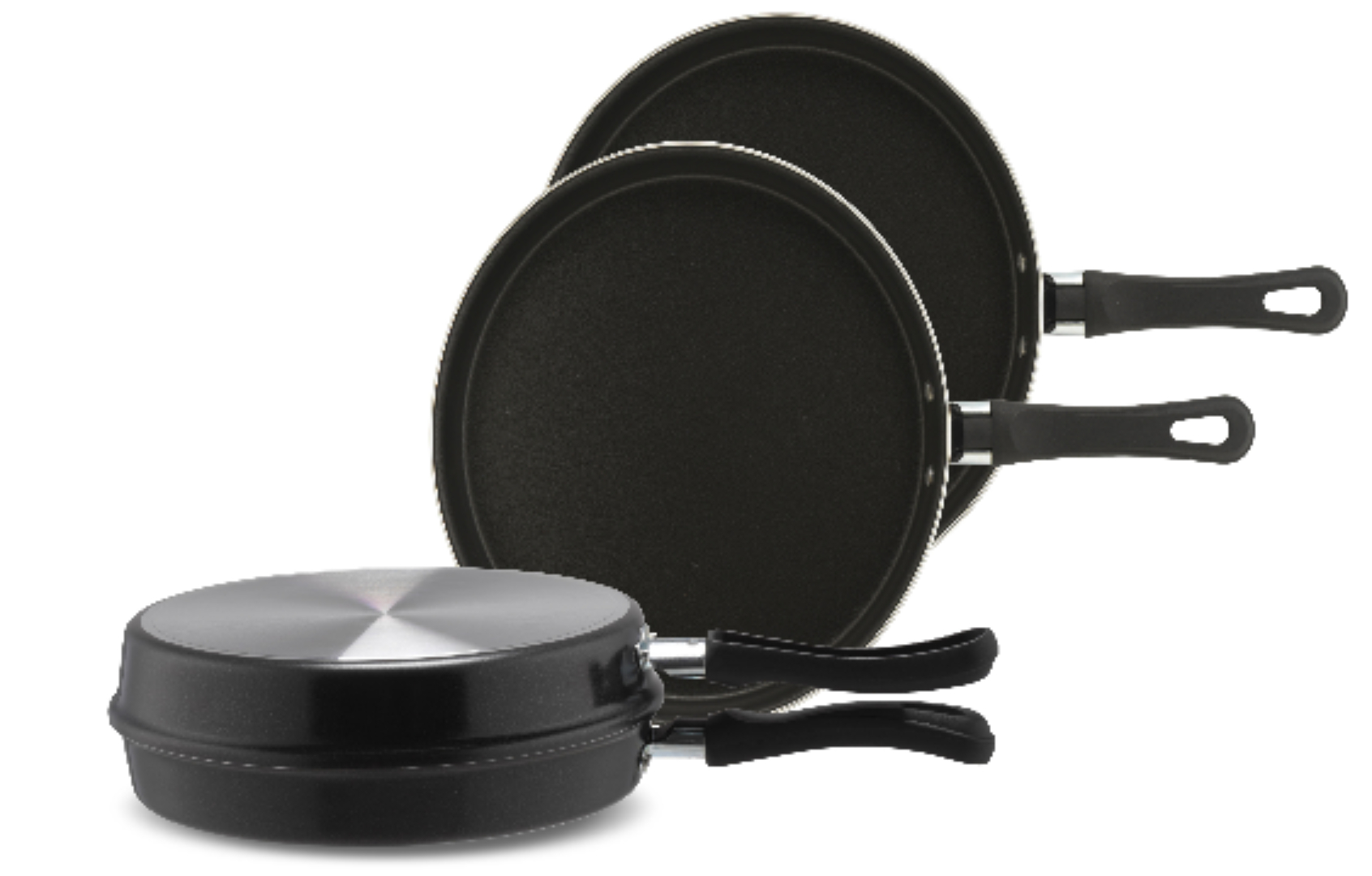 Сковорода универсальная Piardi Home для омлетf 24 см (DUEG2425NE02) - Фото 1