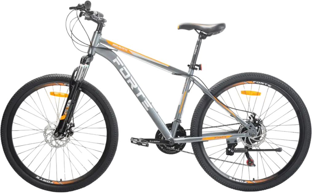 Купити Двоколісний велосипед Forte BRAVES 25.2717-12S Gray/orange - Фото 1 Двоколісний велосипед Forte BRAVES 25.2717-12S Gray/orange - Фото 1