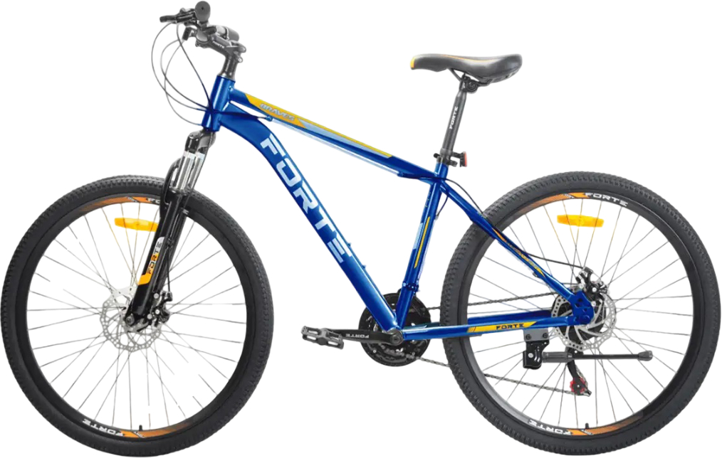 Купити Двоколісний велосипед Forte BRAVES 25.2919-24S Blue/yellow - Фото 1 Двоколісний велосипед Forte BRAVES 25.2919-24S Blue/yellow - Фото 1
