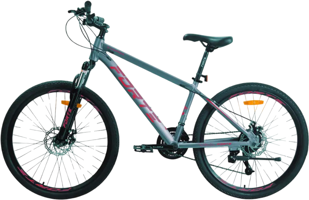 Купити Двоколісний велосипед Forte COMPASS 25.2617-06S Gray/red - Фото 1 Двоколісний велосипед Forte COMPASS 25.2617-06S Gray/red - Фото 1