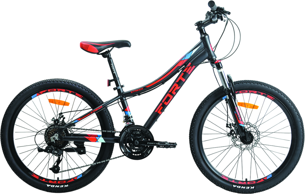 Купити Двоколісний велосипед Forte STRIKER 25.2412-04A Black - Фото 1 Двоколісний велосипед Forte STRIKER 25.2412-04A Black - Фото 1