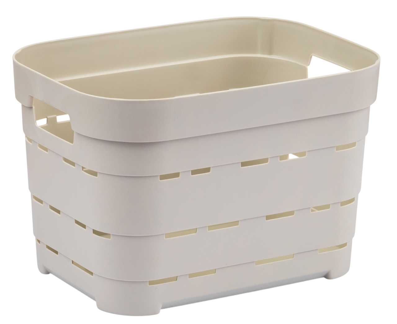 Корзина для хранения Idea Home Pyramid Bej б/кр. 24x17,5x16 см (00612 Bej) - Фото 1