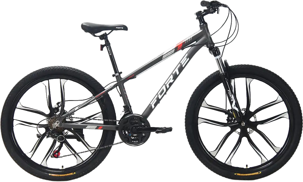 Купити Двоколісний велосипед Forte FINDER 25.2613-04S Black/Red - Фото 1 Двоколісний велосипед Forte FINDER 25.2613-04S Black/Red - Фото 1