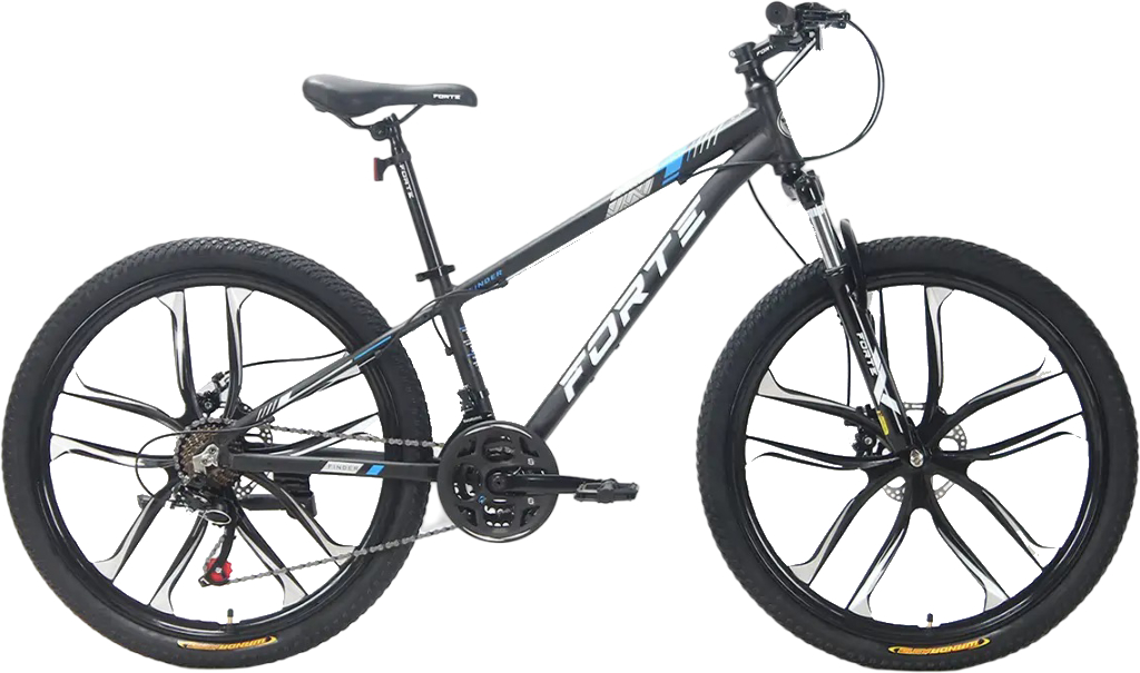 Купити Двоколісний велосипед Forte FINDER 25.2613-05S Black/Blue - Фото 1 Двоколісний велосипед Forte FINDER 25.2613-05S Black/Blue - Фото 1