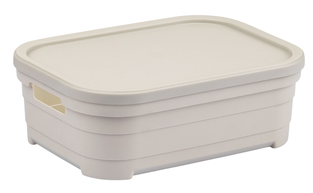 Корзина для хранения Idea Home Pyramid Bej с/кр. 24x18,3x8.5 см (00637 Bej) - Фото 1