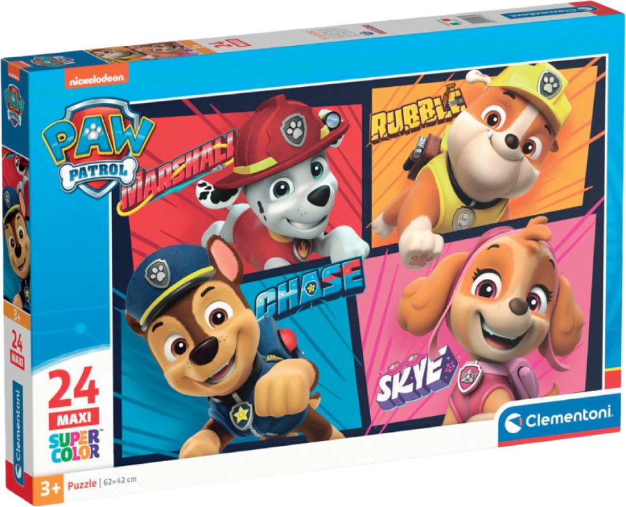 Купити Пазли (3-4 роки) Clementoni Paw Patrol New серія MAXI 24 ел. (24238) - Фото 1 Пазли (3-4 роки) Clementoni Paw Patrol New серія MAXI 24 ел. (24238) - Фото 1
