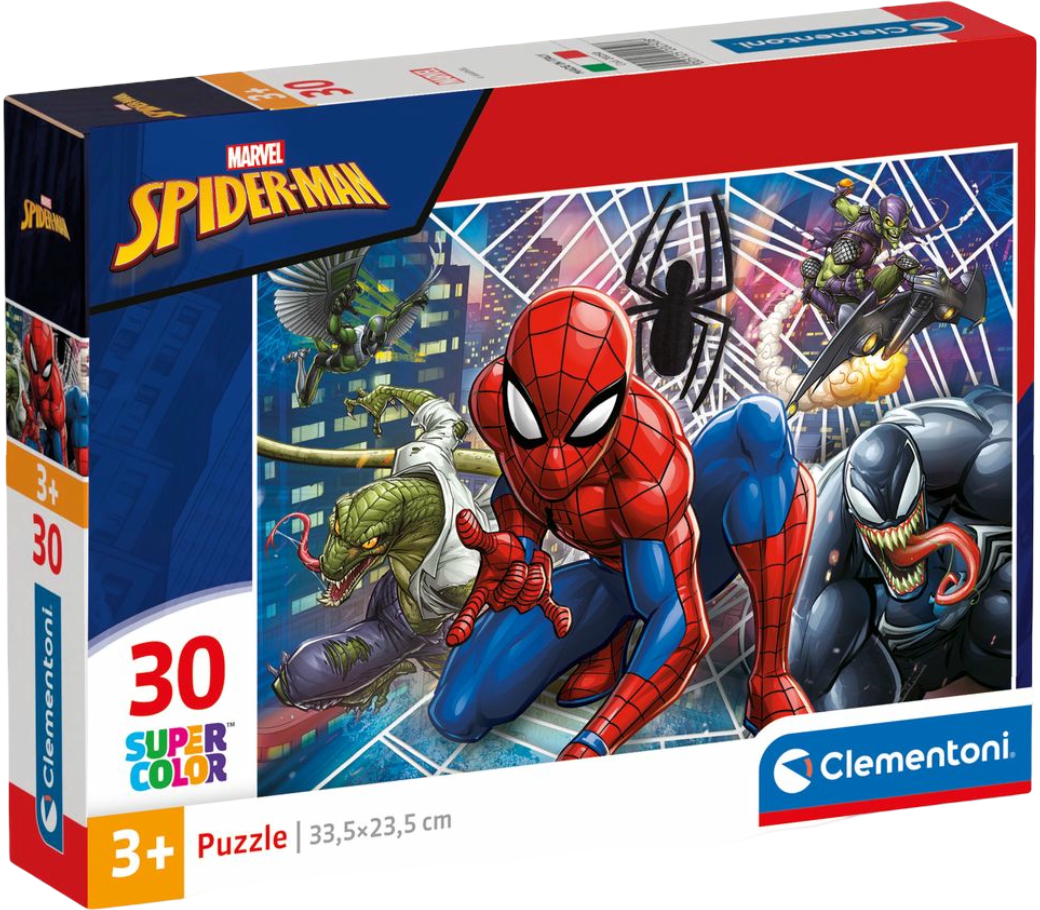 Купить Пазлы (3-4 года) Clementoni Spider-Man 30 эл. (20250) - Фото 1 Пазлы (3-4 года) Clementoni Spider-Man 30 эл. (20250) - Фото 1